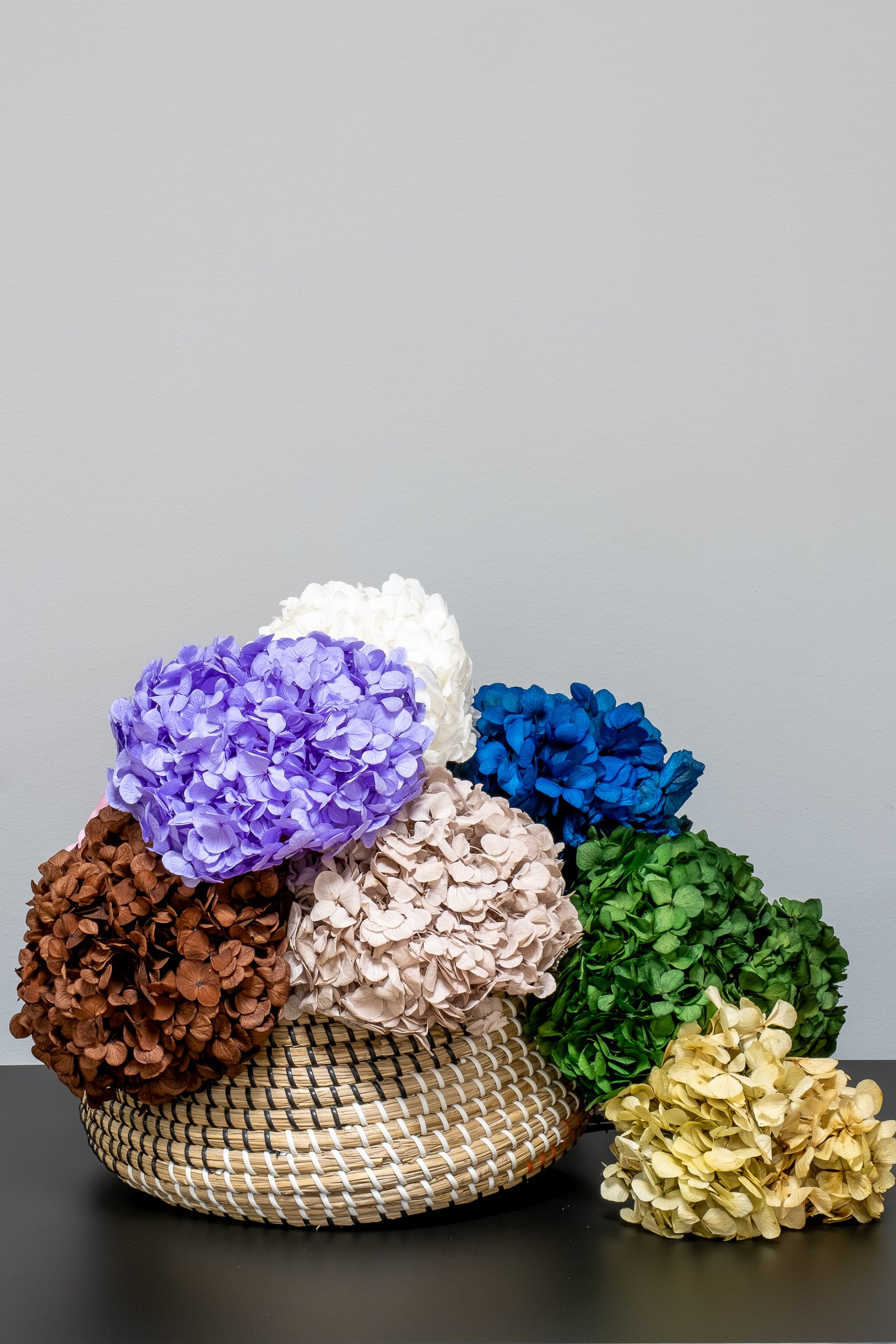 Eksklusiv Premium Konserveret Hortensia – Naturtro Evighedsblomst (30 cm) 2 Premium Hortensia