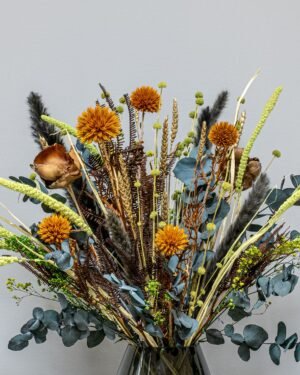 Maya buket - Tørrede blomster Buket - Billede 4