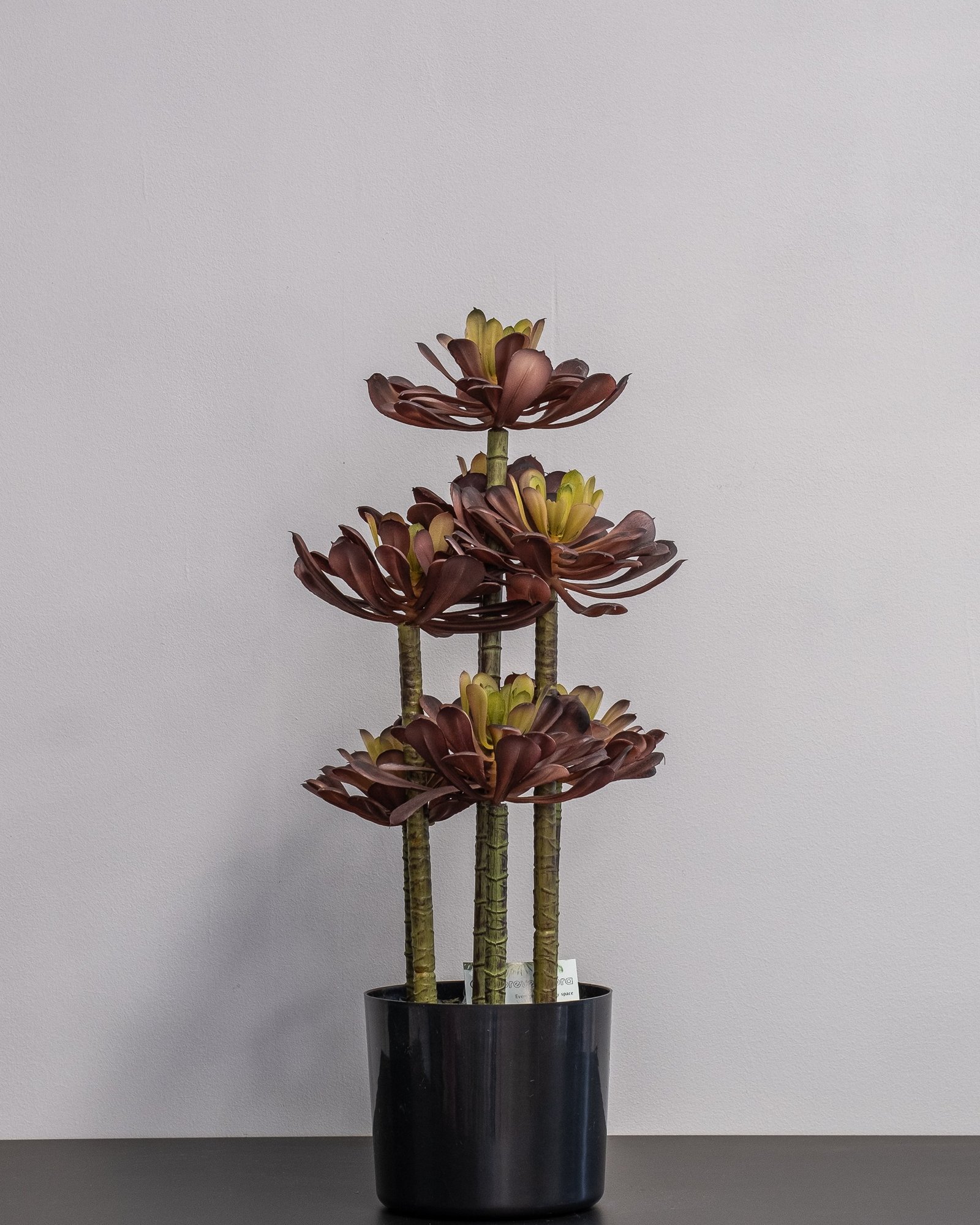 Eksklusiv Kunstig Lotus Plante i Lilla Melaminpotte – Naturtro (53 cm) 2 Eksklusiv Kunstig Lotus Plante i Lilla Melaminpotte – Naturtro (53 cm) - Billede 2