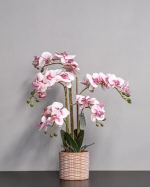 Eksklusiv Kunstig orkidé 40 * 60 cm - lyserøde blomster - Billede 4
